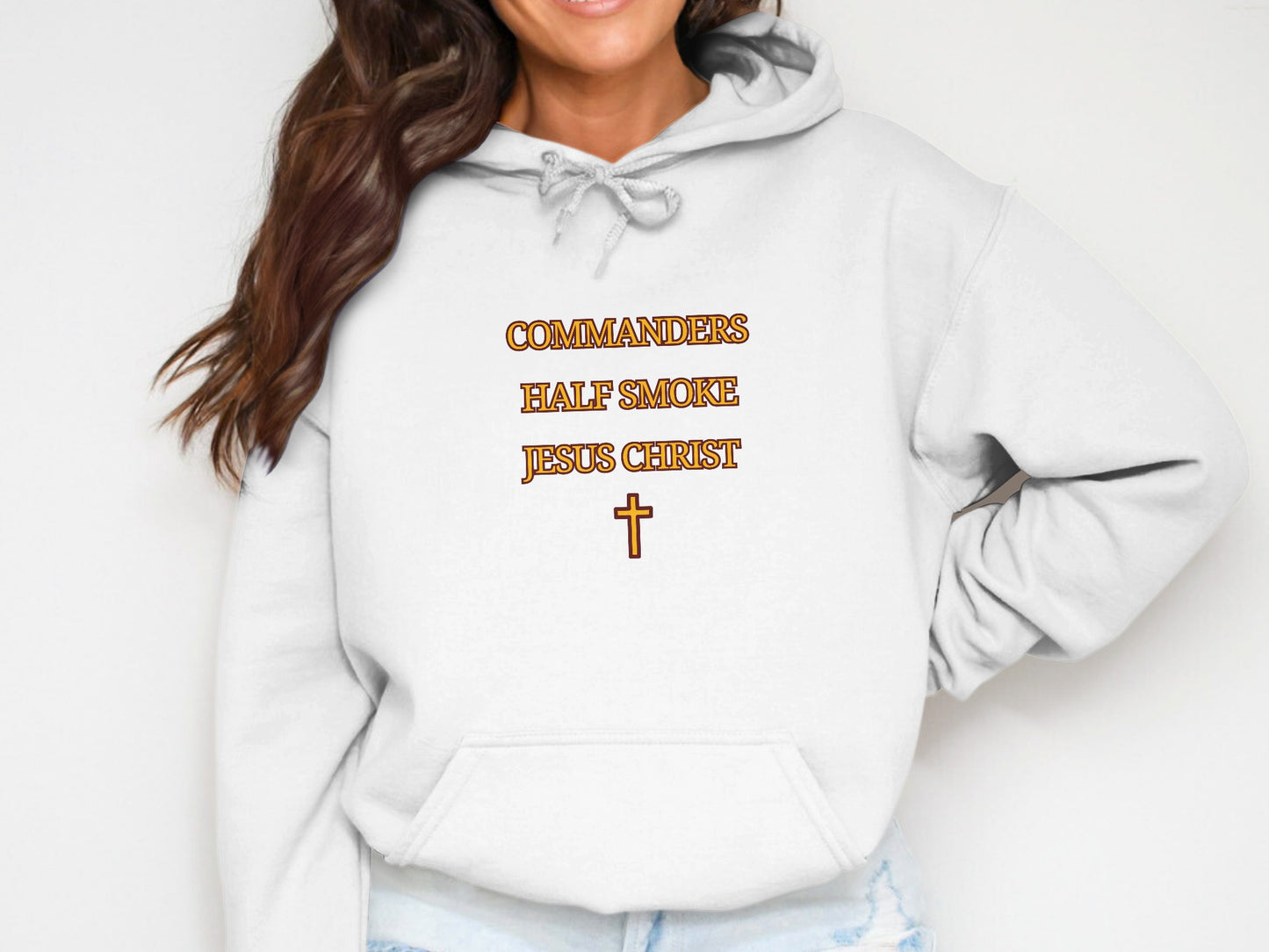 Commanders Half Smoke Jesus Christ hoodie product type