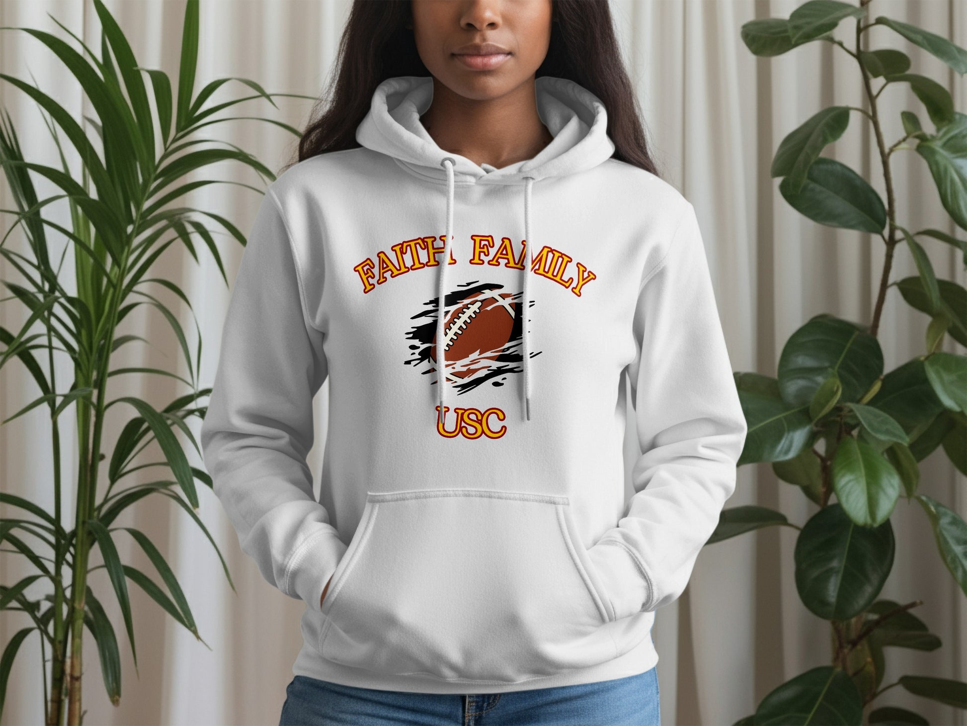 Faith Family USC Football Graphic Hoodie product