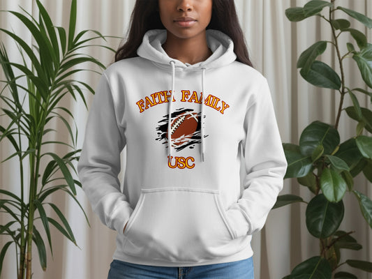 Faith Family USC Football Graphic Hoodie product