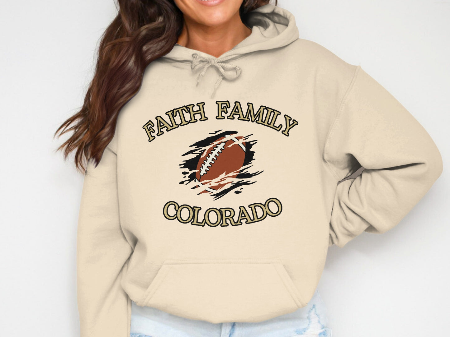 Faith Family Colorado Football Hoodie product