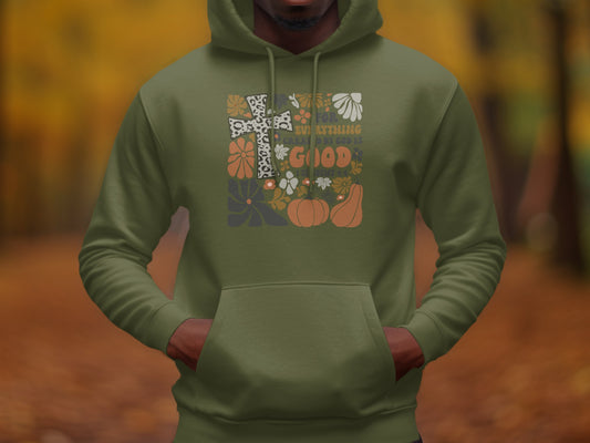 Fall Christian Hoodie for Everything Created by God