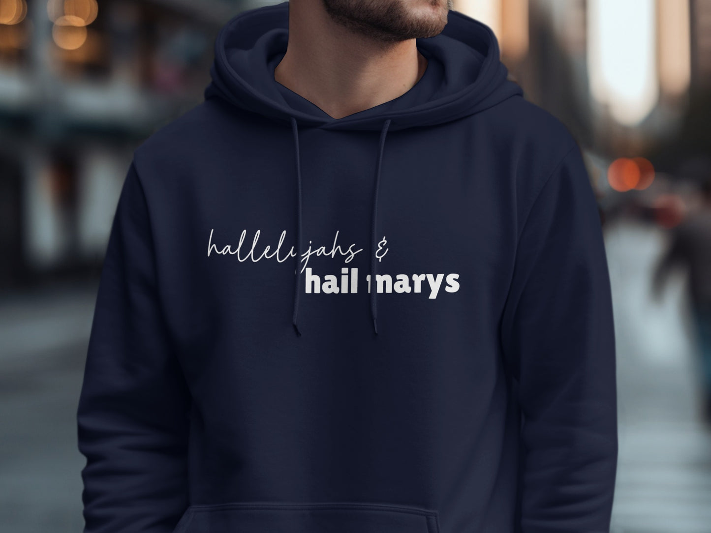 Hallelujahs and Hail Marys Printed Hoodie product