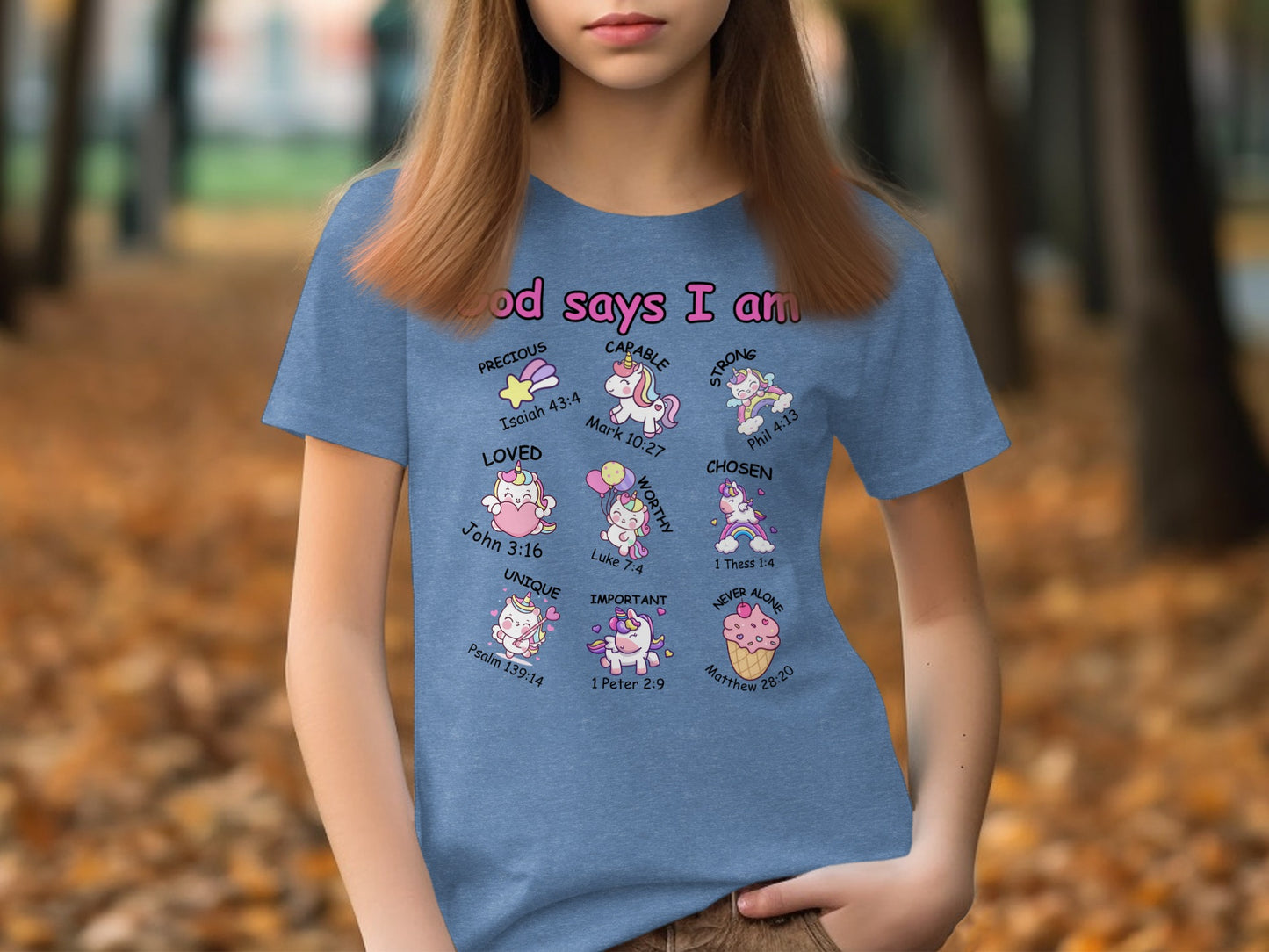 God Says I Am Precious Unique Important T-shirt