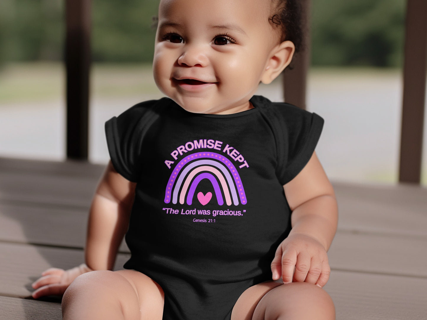 A Promise Kept The Lord Was Gracious Baby Onesie