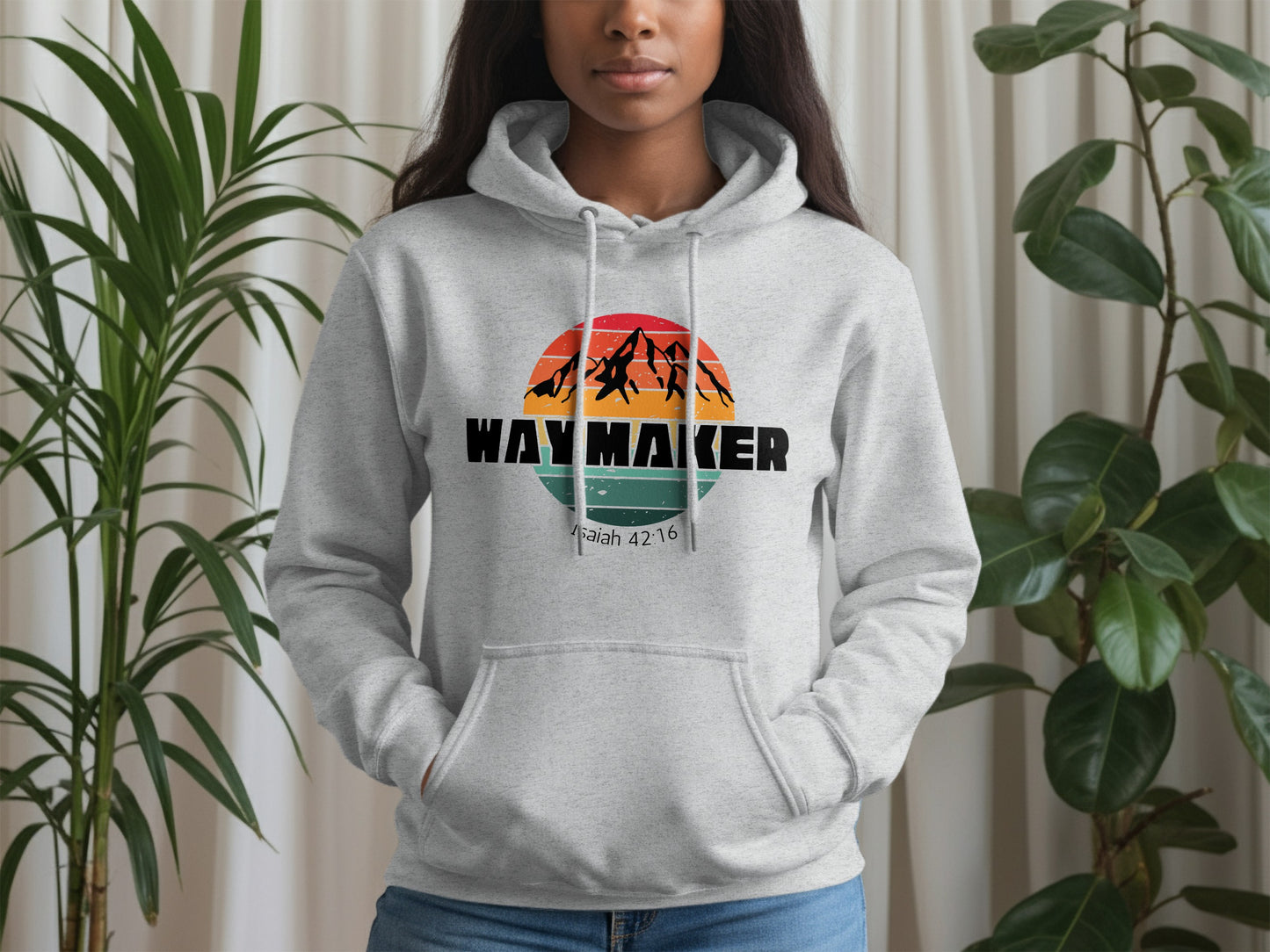 Way Maker Isaiah 4216 Graphic Hoodie product