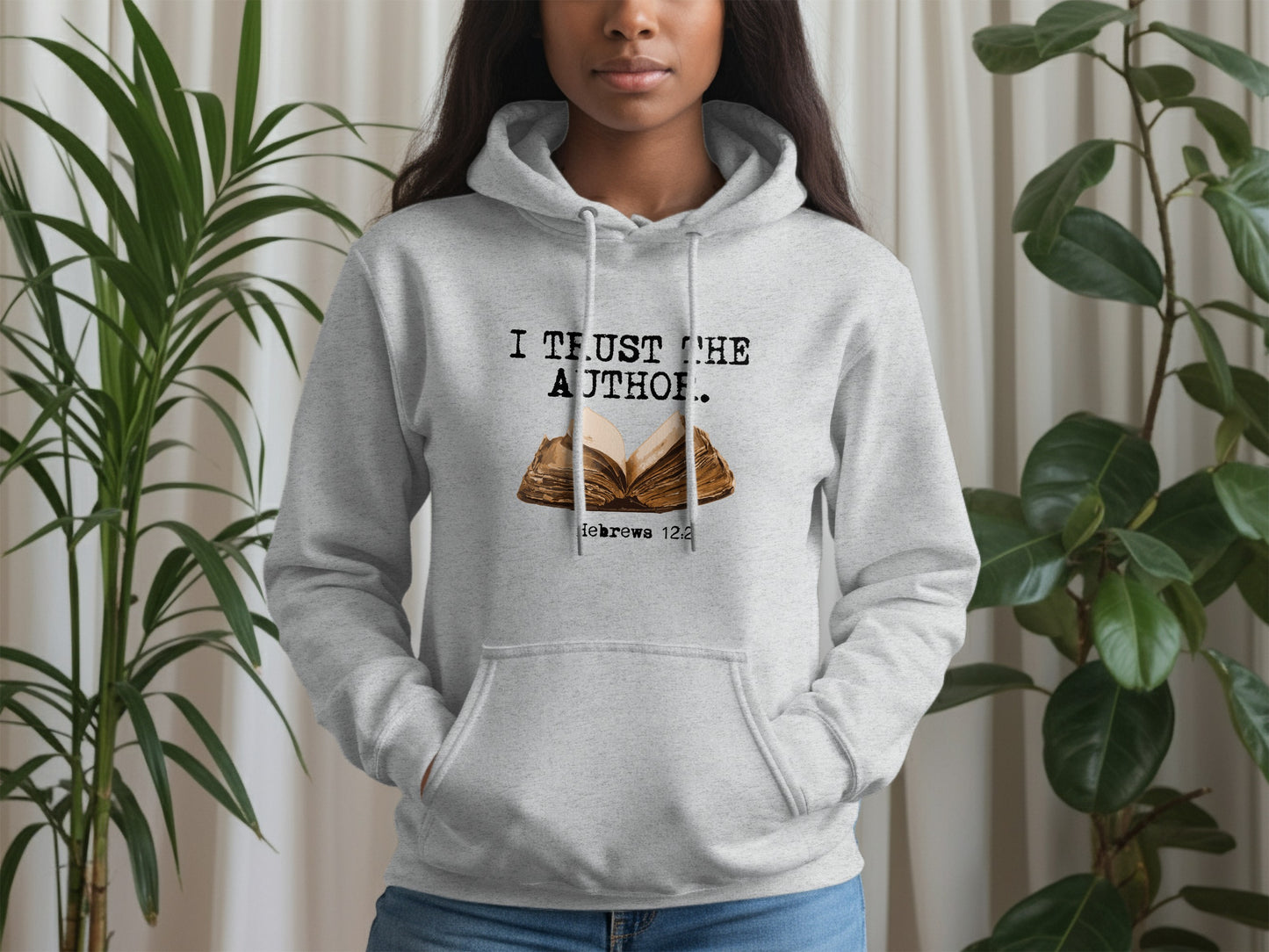I Trust The Author Book Graphic Pullover Hoodie product