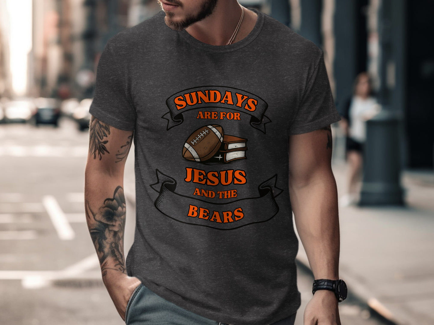 Sundays Are For Jesus And The Bears T-shirt product
