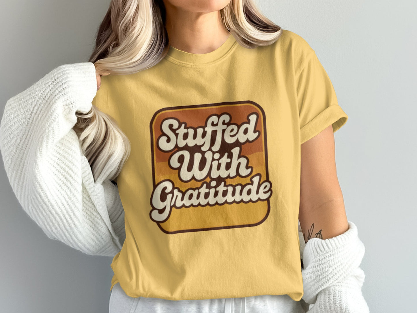 Stuffed With Gratitude Graphic Tee