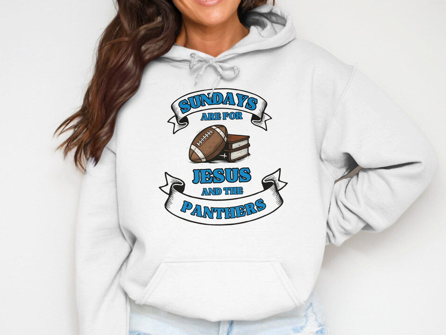 Sundays Are For Jesus And The Panthers Hoodie Product