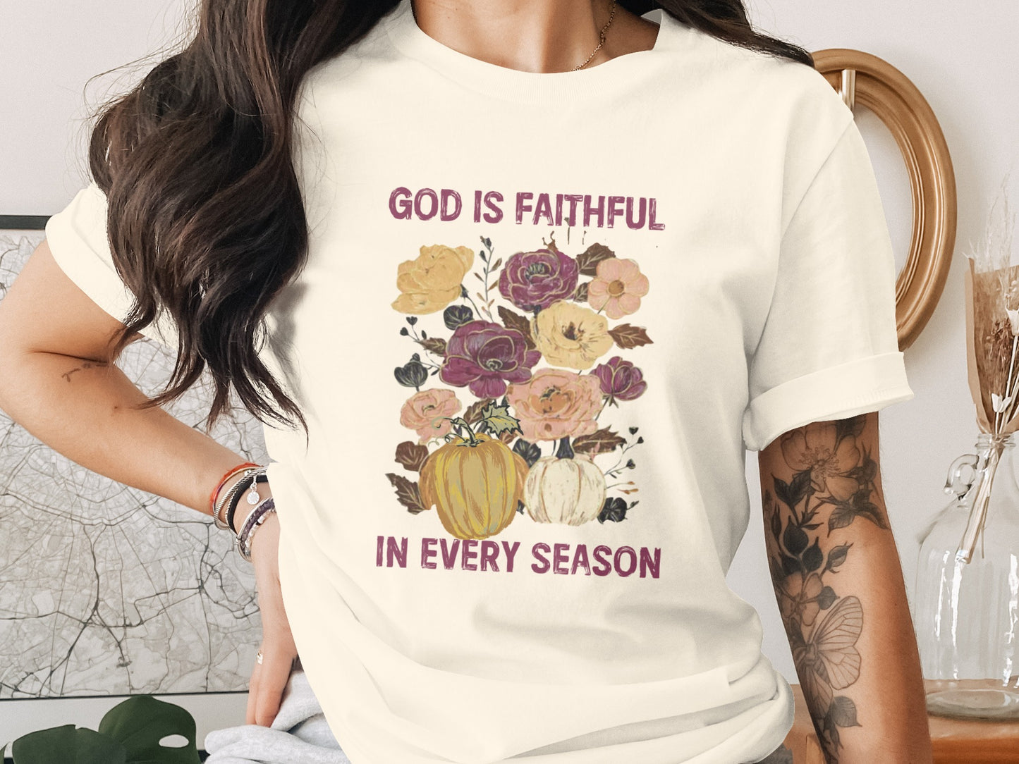 God Is Faithful In Every Season T-shirt