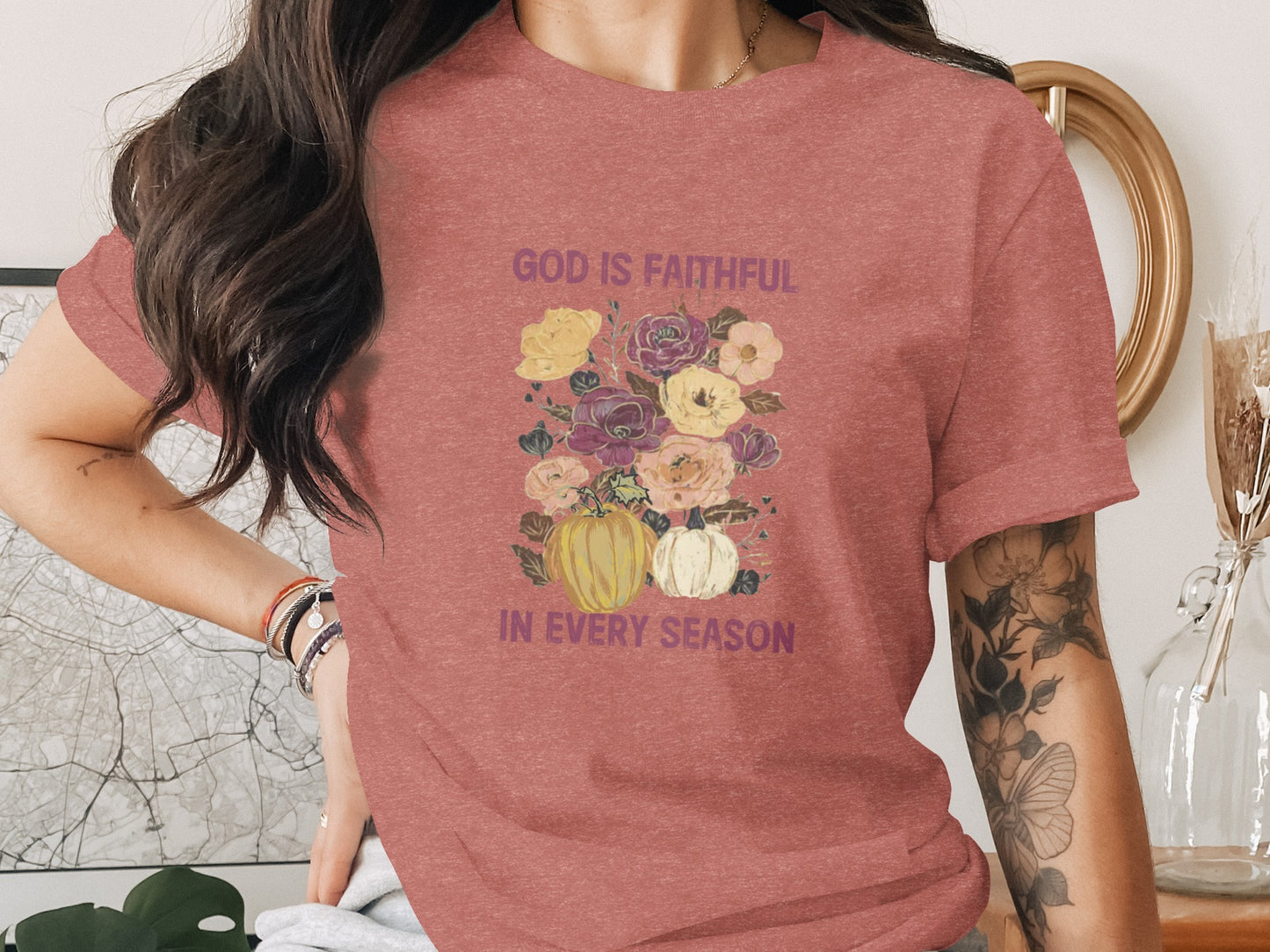 God is Faithful in Every Season t-shirt