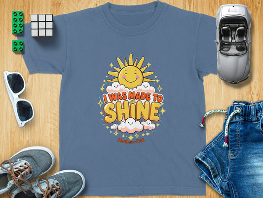 I Was Made to Shine Matthew 5:16 T-shirt product