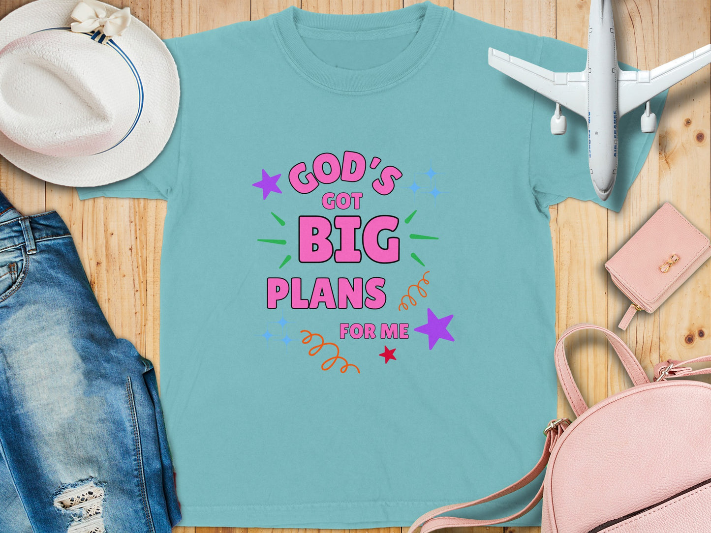 God's Got Big Plans For Me Graphic T-shirt