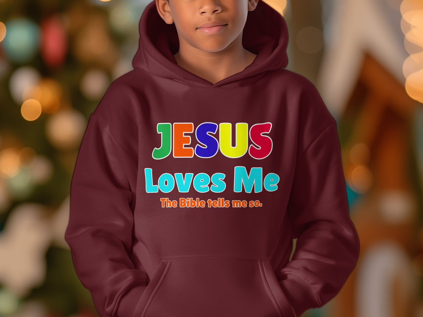 JESUS Loves Me The Bible Tells Me So Hoodie