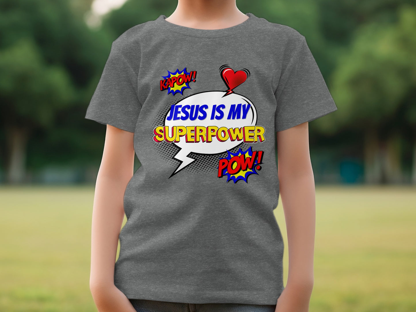 Jesus Is My Superpower Graphic T-shirt