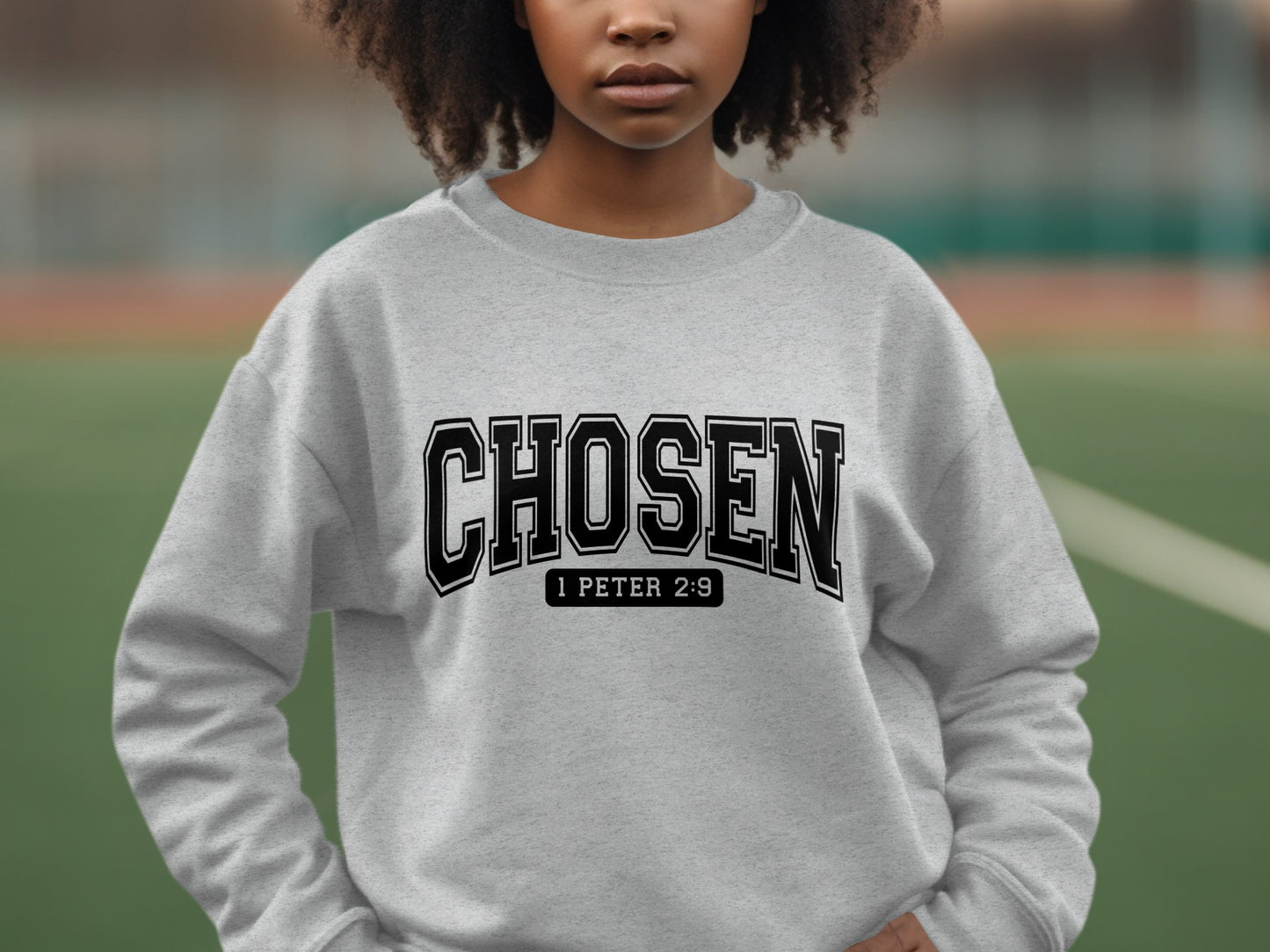 CHOSEN 1 Peter 2:9 Inspirational Statement Shirt