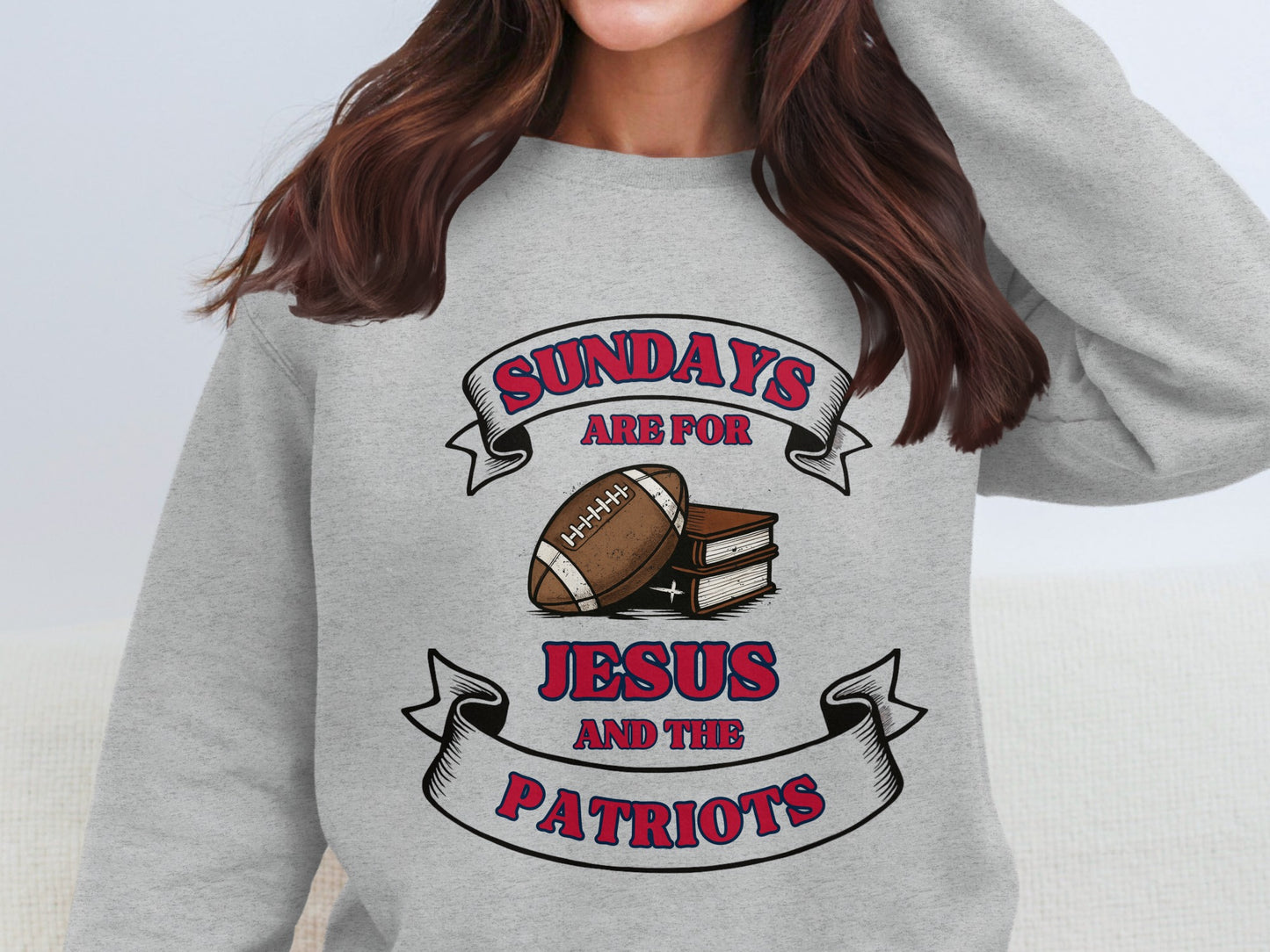 Sundays Are for Jesus and the Patriots product type