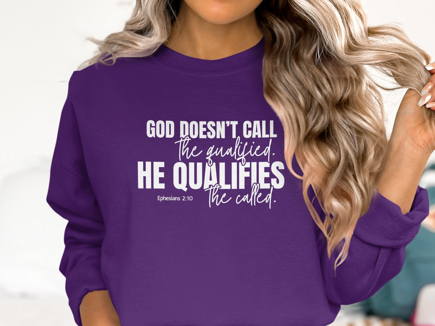God Doesn't Call Qualified He Qualifies the Called product