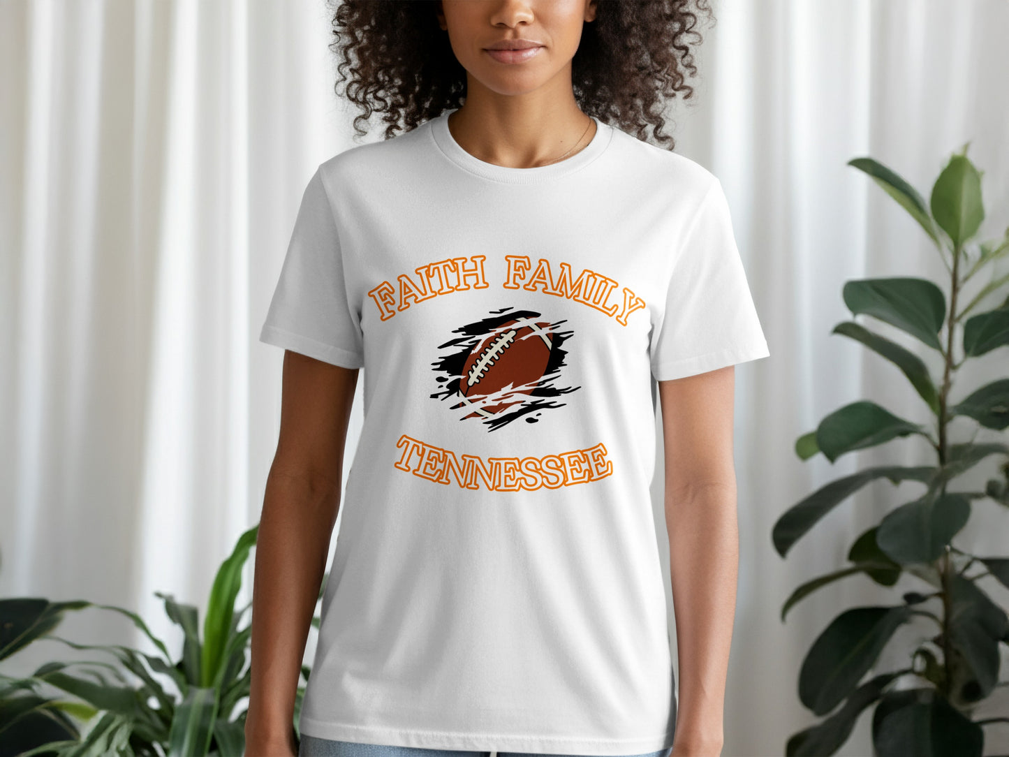 Faith Family Tennessee Football Shirt
