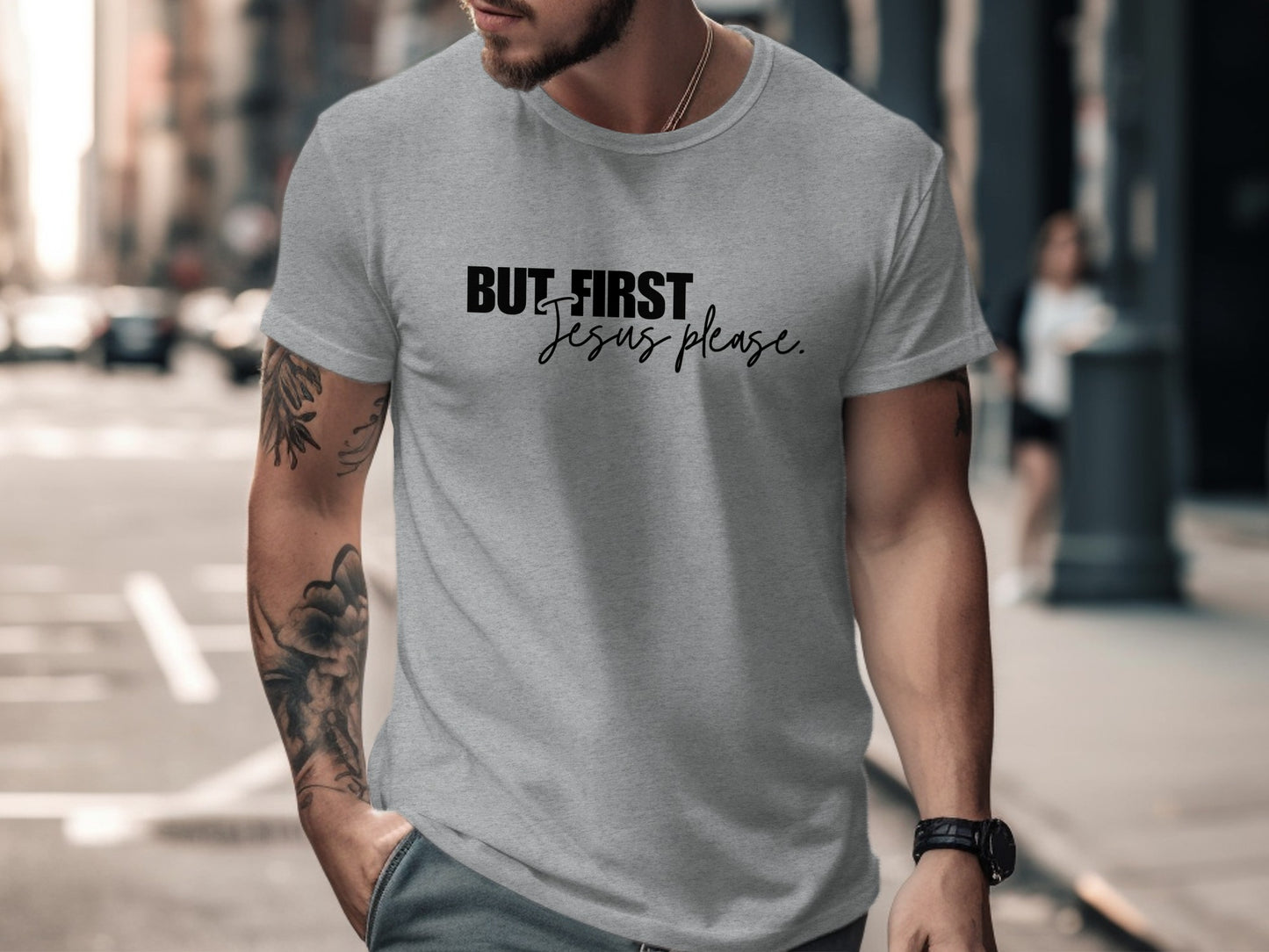 But First Jesus Please Graphic Tee product