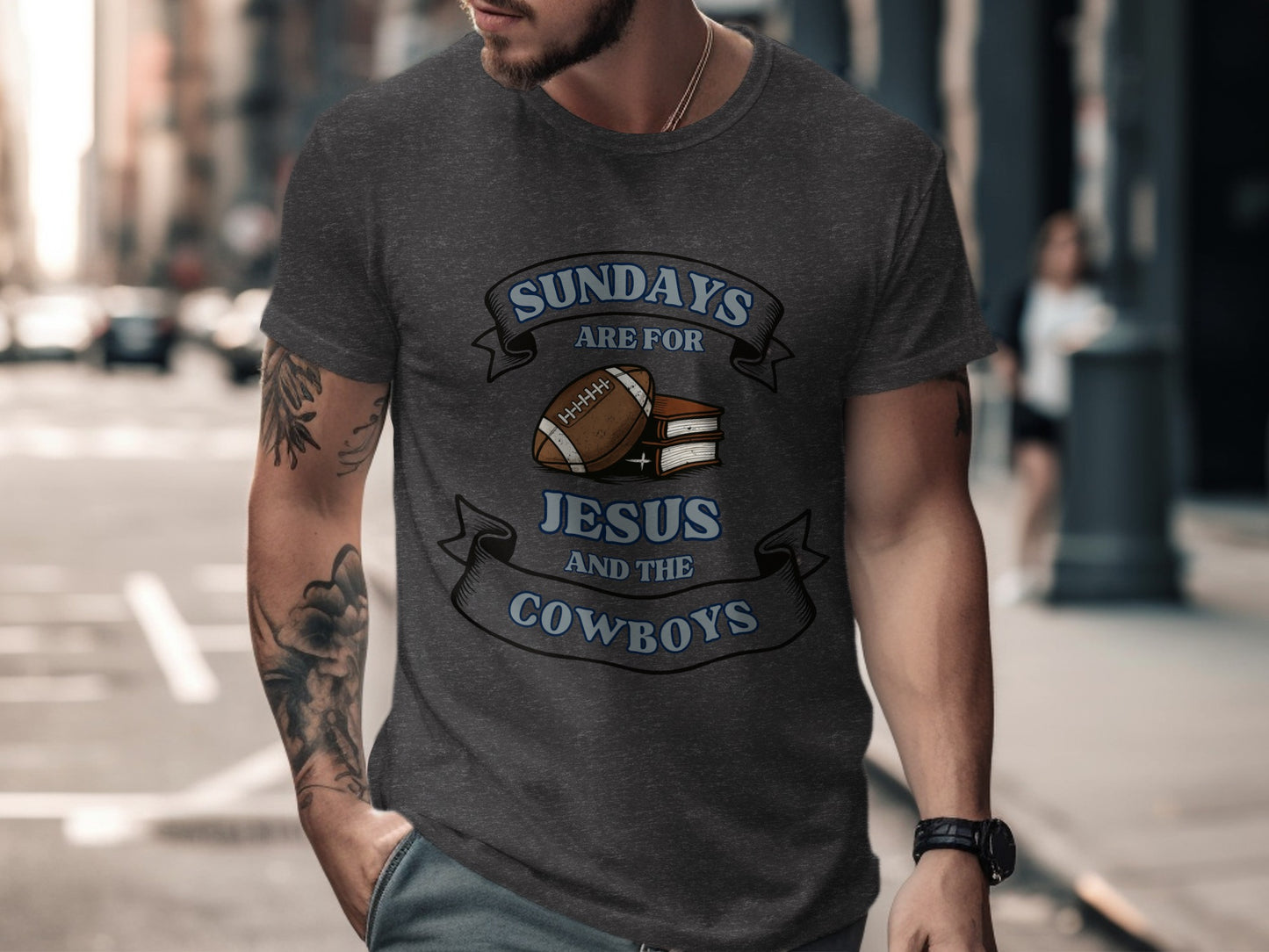 Sundays Are For Jesus And The Cowboys Shirt