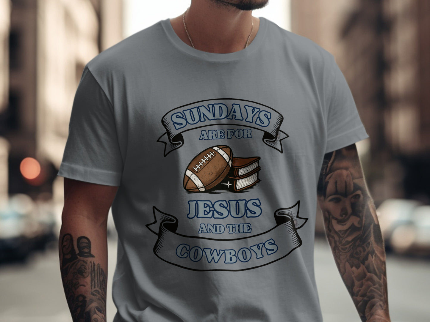 Sundays Are For Jesus And The Cowboys Shirt