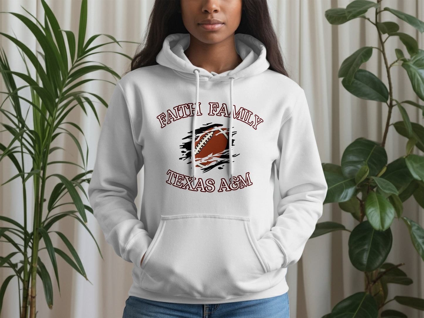 Faith Family Texas A&M Football Graphic Hoodie product