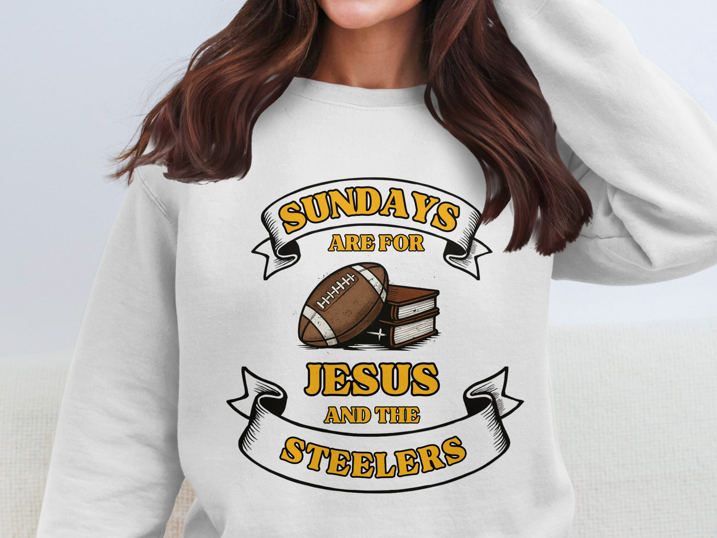 Sundays Are For Jesus And The Steelers Product Type