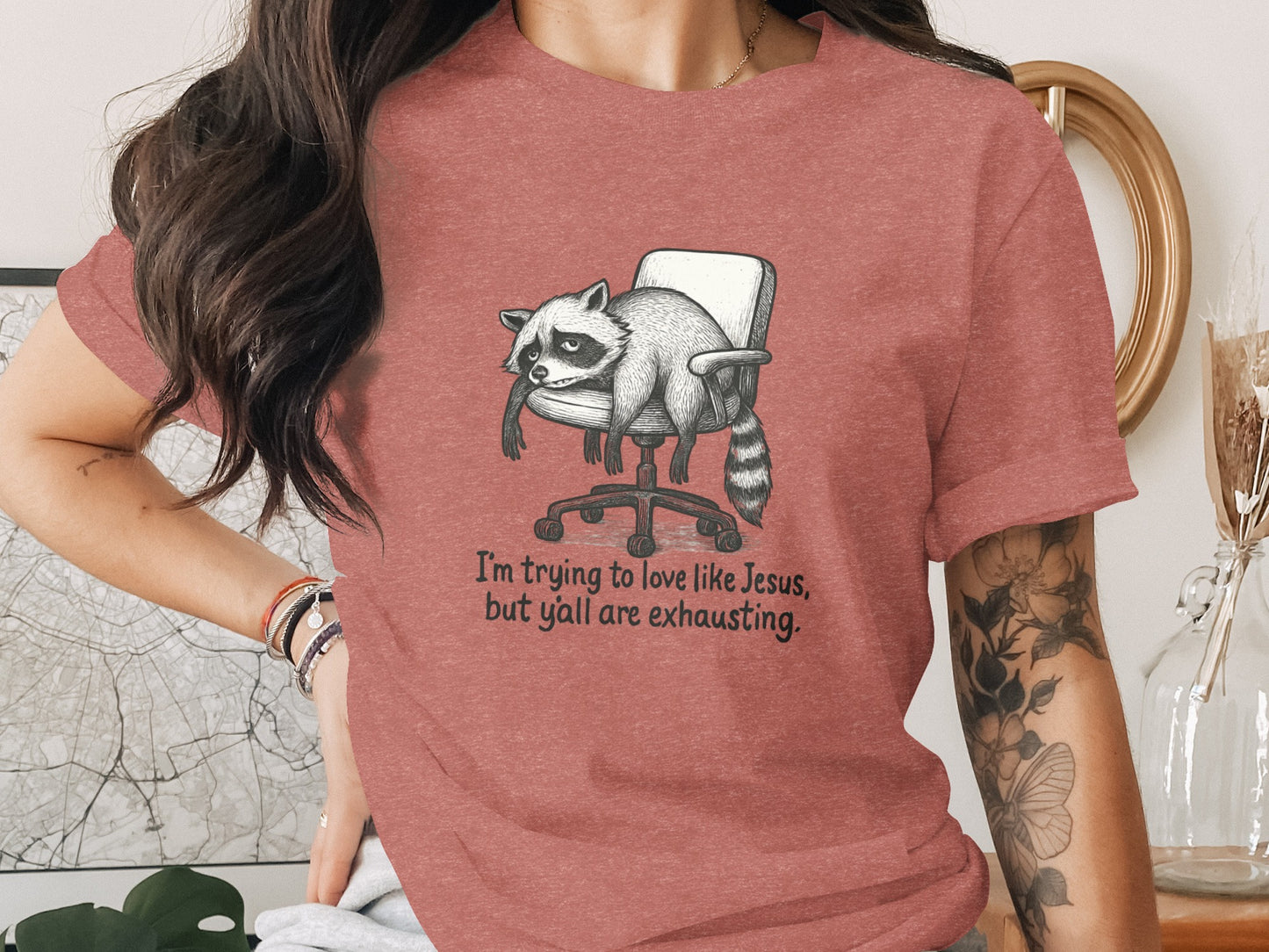 I'm Trying to Love Like Jesus Graphic Tee