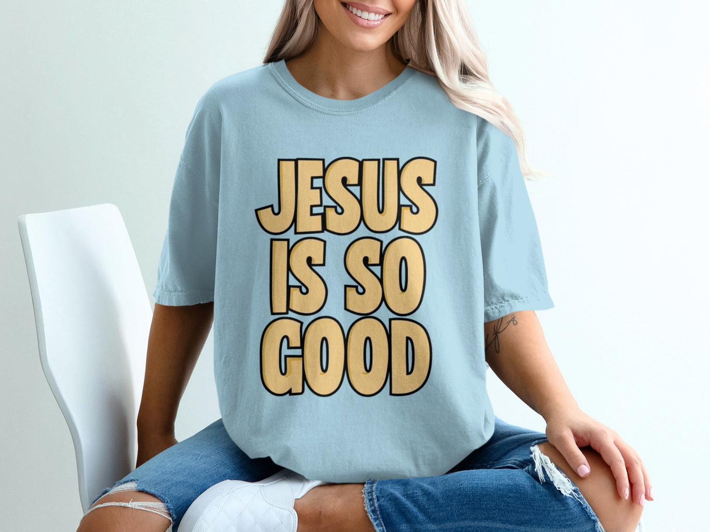 Jesus Is So Good Graphic Tee for Faithful Style