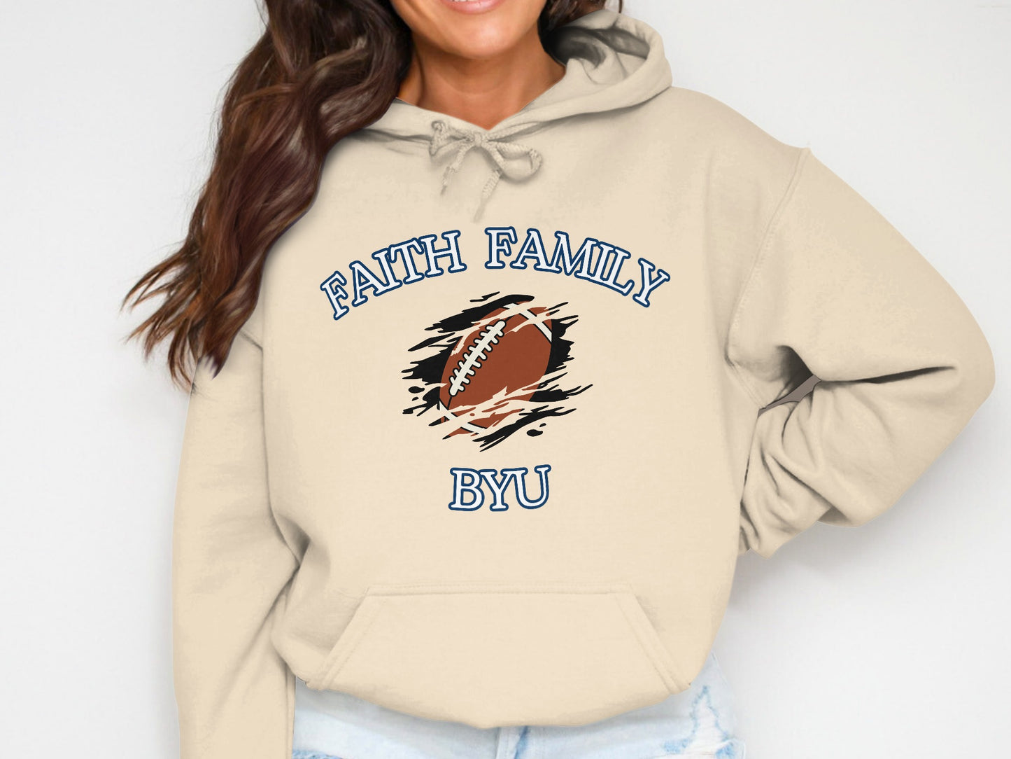 Faith Family BYU Football Hoodie product type
