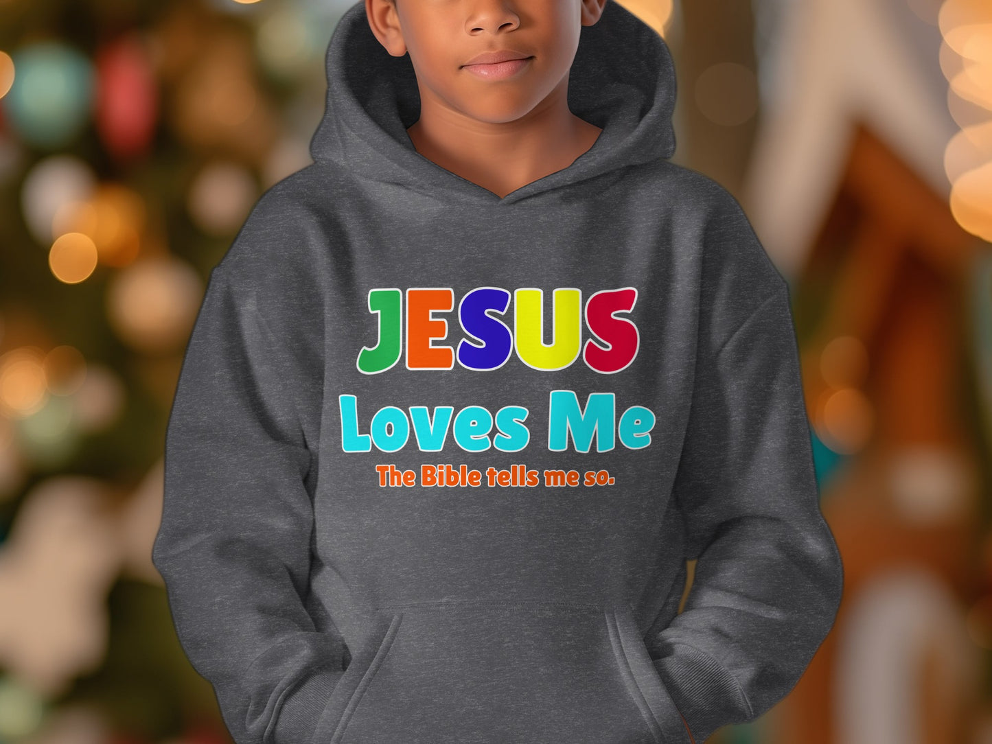 JESUS Loves Me The Bible tells me so Hoodie