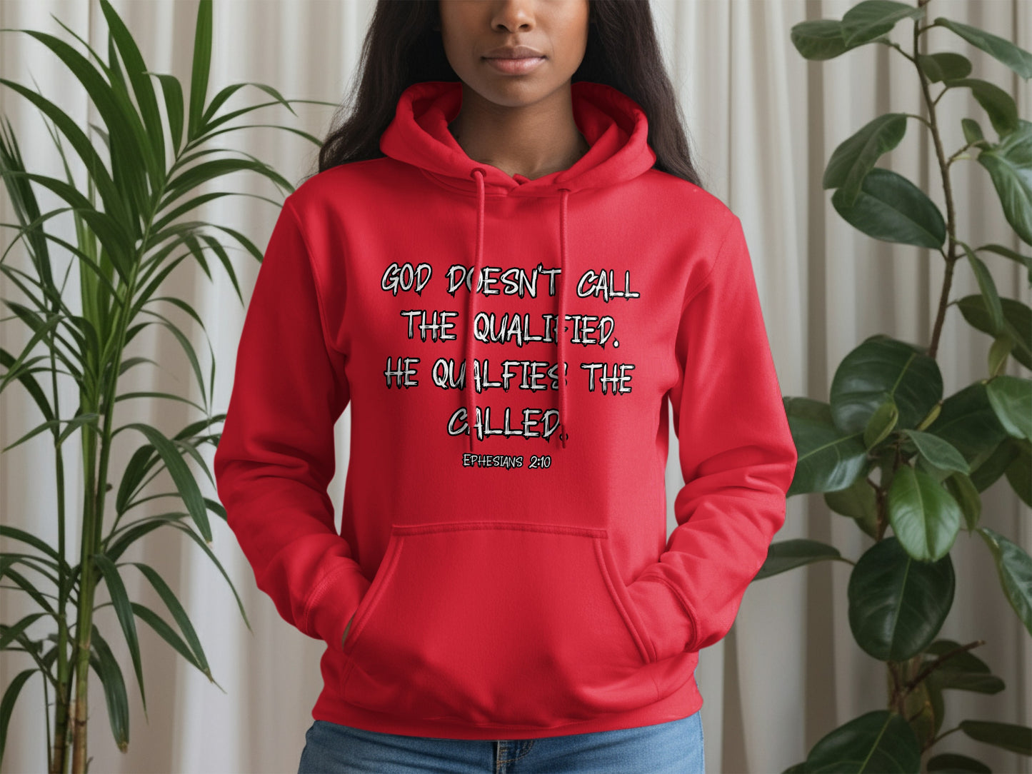 God Doesn't Call He Qualifies The Called Hoodie