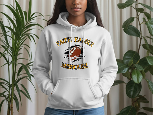 Faith Family Missouri Football Hoodie product