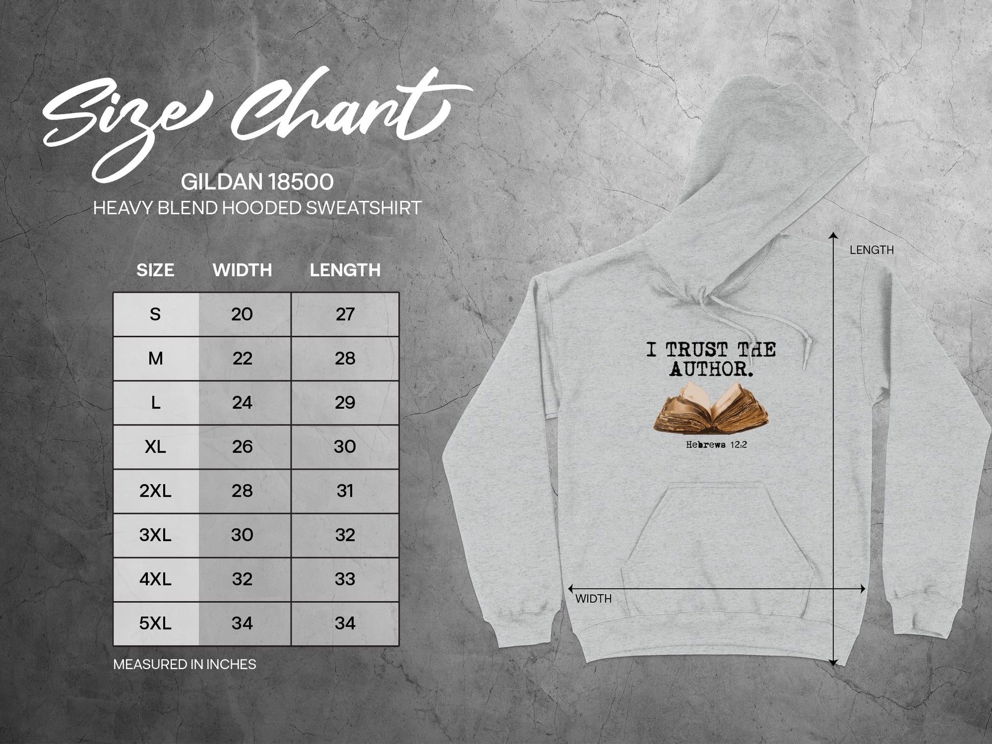 I Trust The Author Printed Sweatshirt product