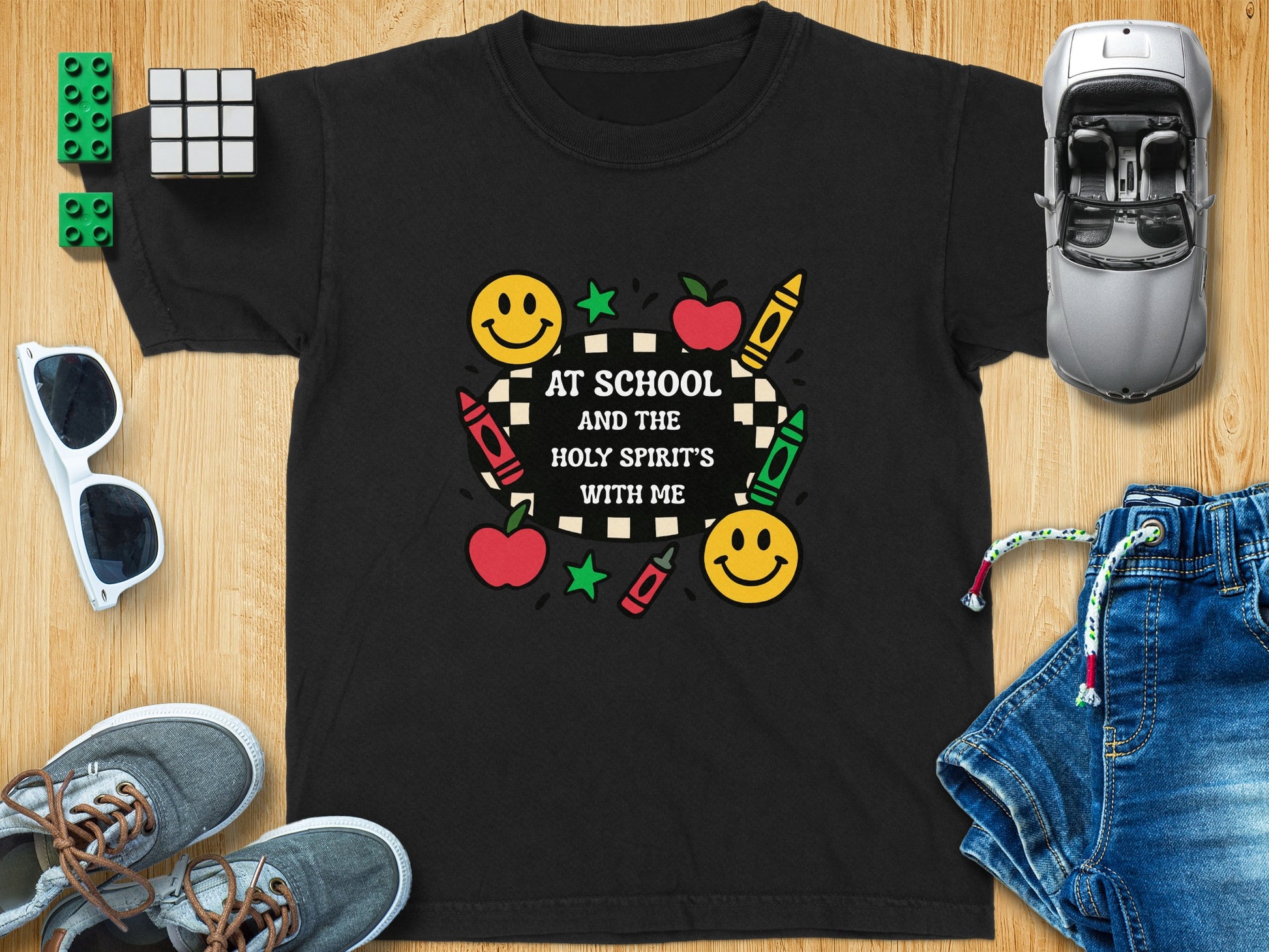 At School and The Holy Spirit's With Me product