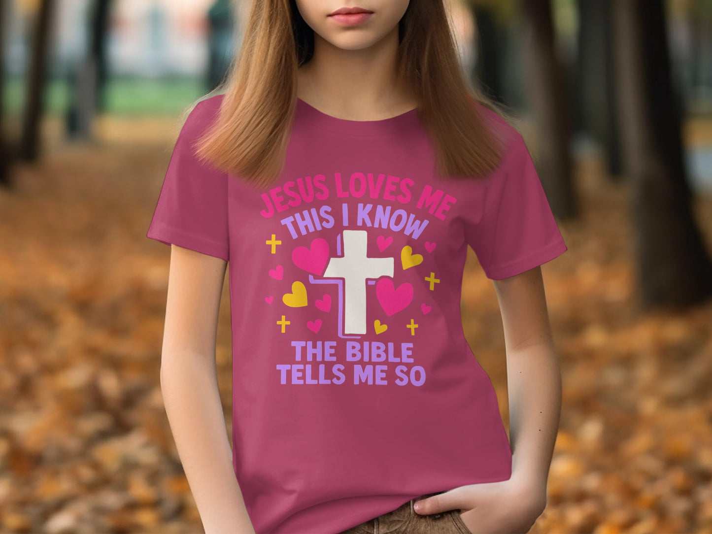 Jesus Loves Me This I Know The Bible Tells Me T-shirt