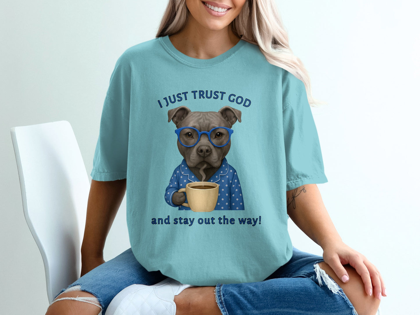 I Just Trust God and Stay Out the Way T-shirt