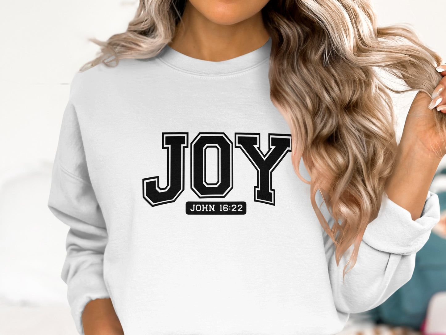 Joy John 16:22 Graphic Sweatshirt Product