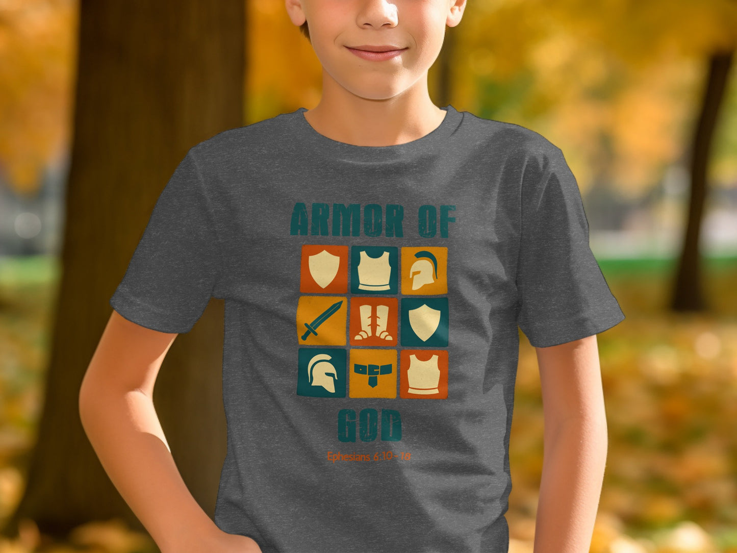 Armor of God Graphic Tee Ephesians 6 10 18 Shirt