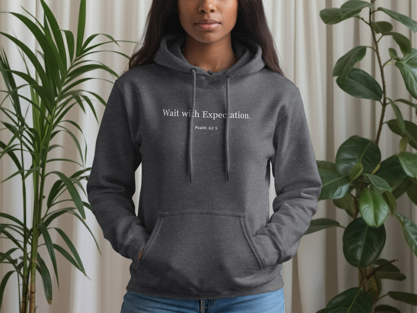 Wait With Expectation Hoodie Inspirational Clothing product type