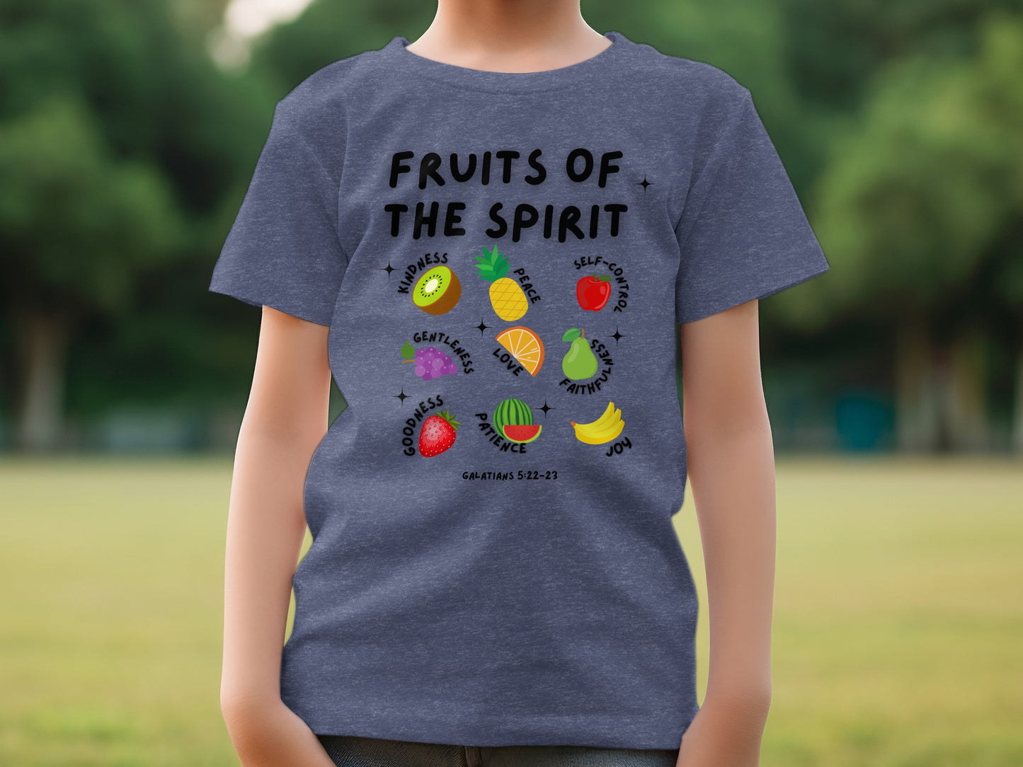 Fruits of The Spirit Christian Kids T-Shirt