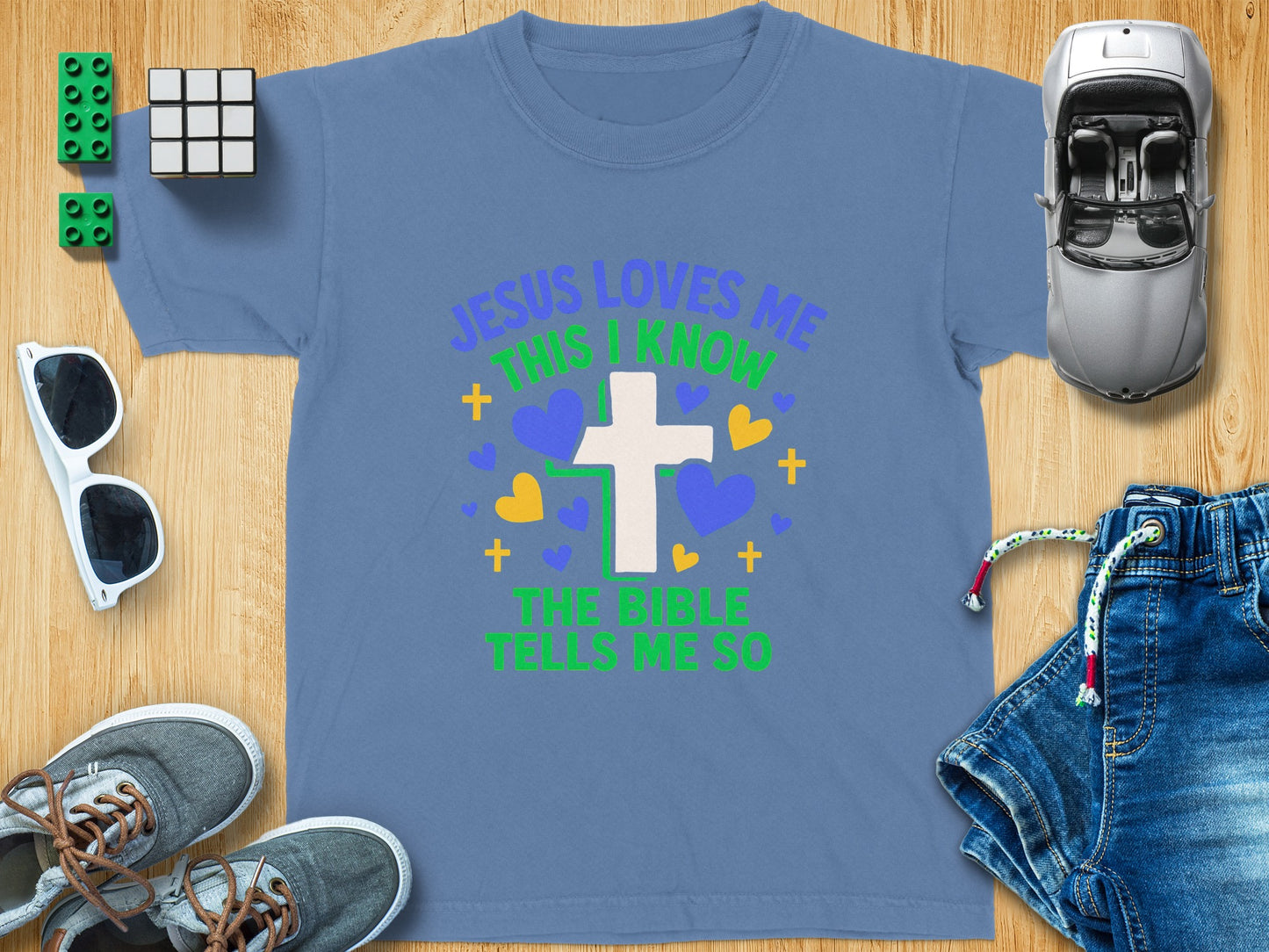 Jesus Loves Me This I Know Bible T Shirt