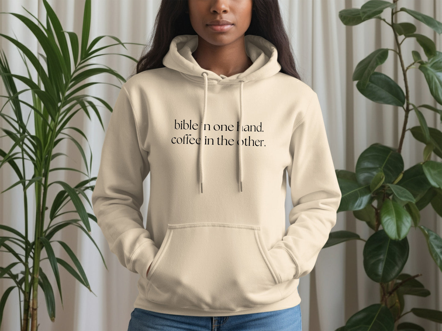 Bible in One Hand Coffee in The Other Hoodie product type