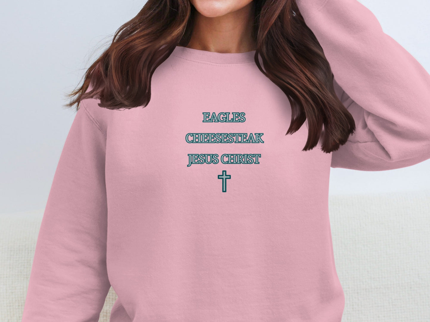 Eagles Cheesesteak Jesus Christ sweatshirt product