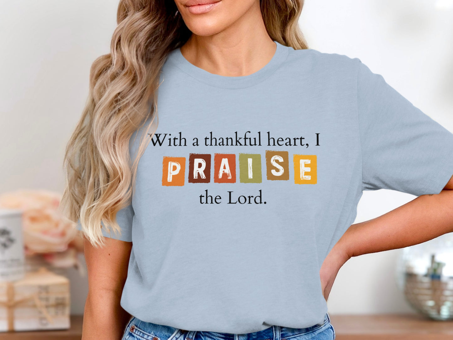 With a thankful heart I praise the Lord product
