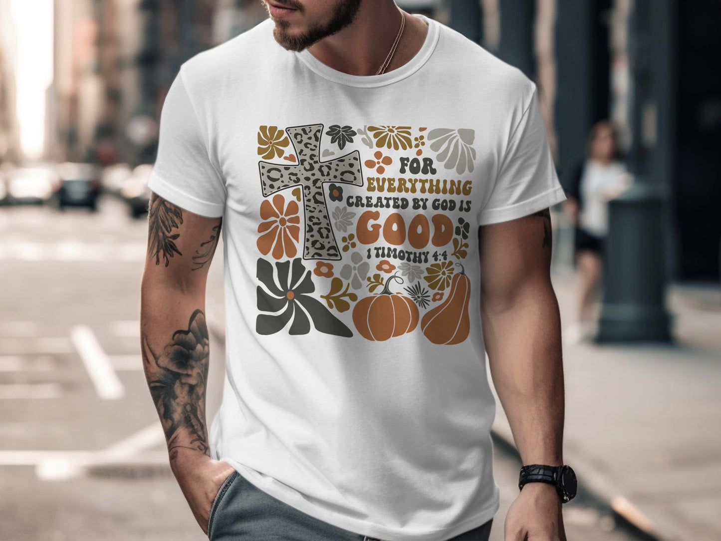 Faith-based Inspirational Quote T-shirt in Stylish Design