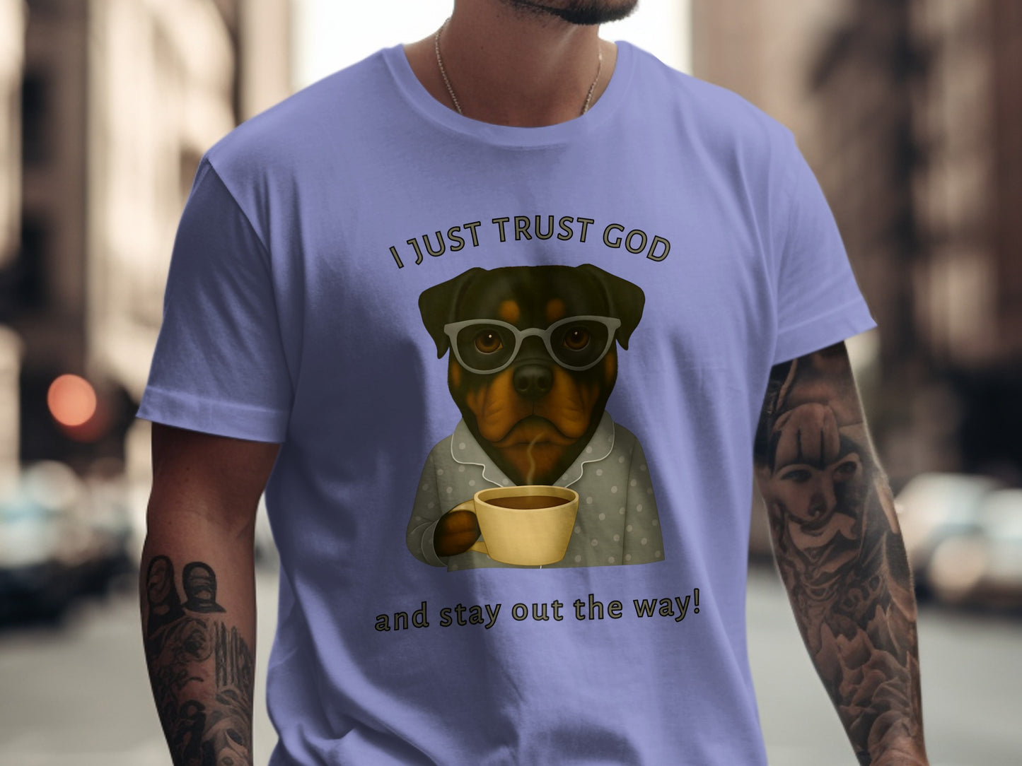 I Just Trust God and Stay Out the Way T-shirt