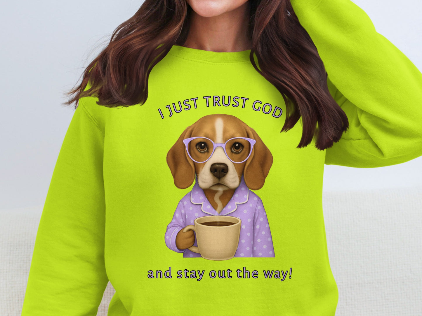 I Just Trust God and Stay Out the Way Shirt