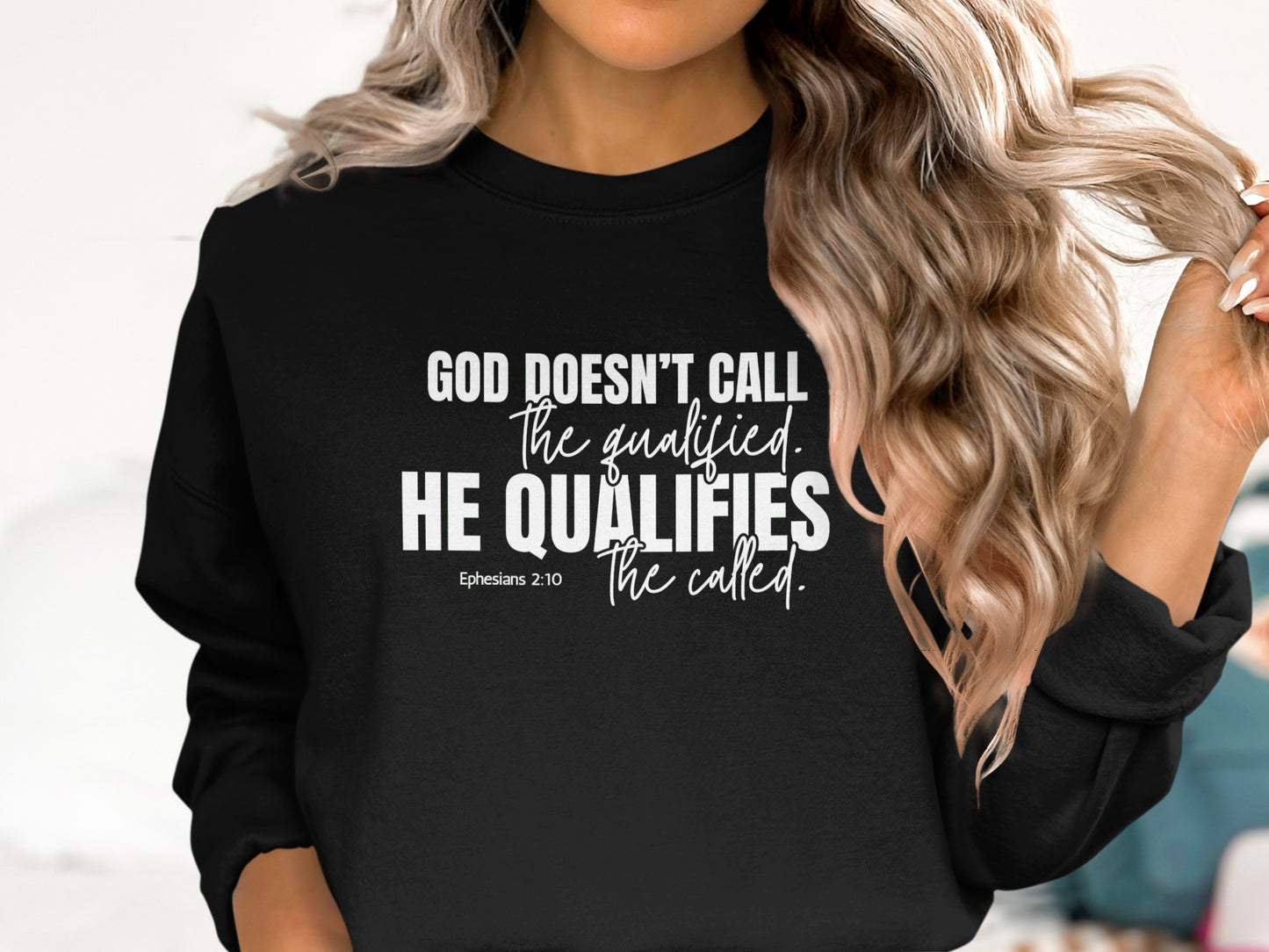 Inspirational God Call Christian Sweatshirt product
